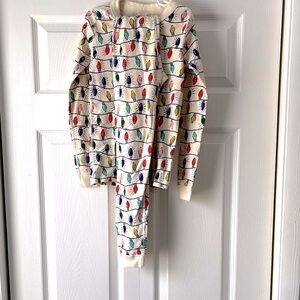 Hanna Andersson 
Kids Christmas lights pajamas